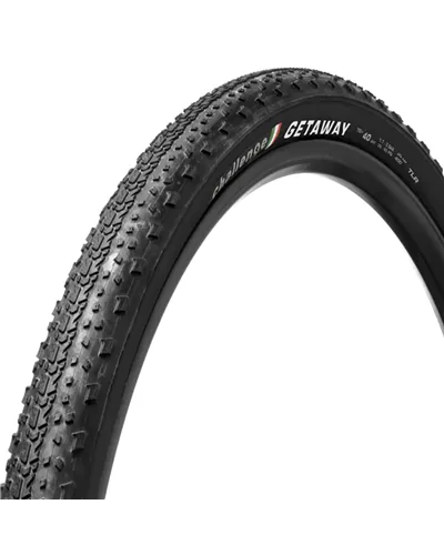 Challenge Copertone TLR Vulcanizzato Getaway Race - 700X40, 120TPI, Nylon, TLR, Nero