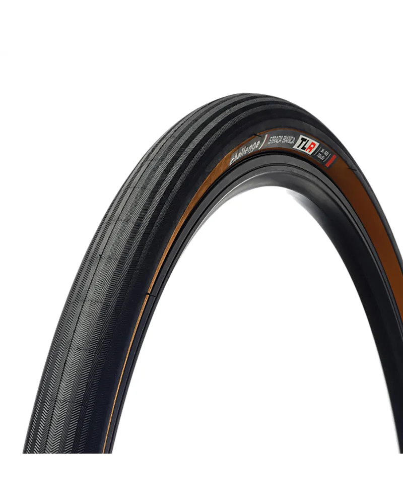 Challenge Copertone TLR Vulcanizzato Strada Bianca Race - 700X36, 120TPI, Nylon, TLR, Marrone
