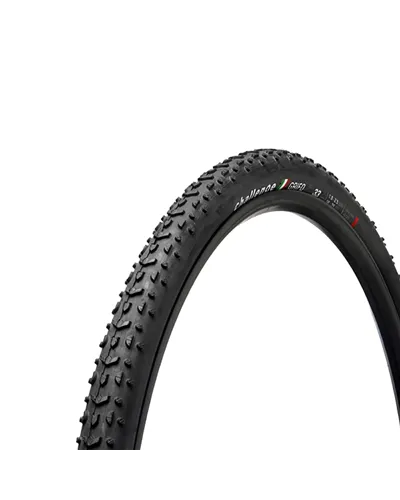 Challenge Copertone Vulcanizzato Grifo Comp Ciclocross - 700X33, 33TPI, Nylon,Nero