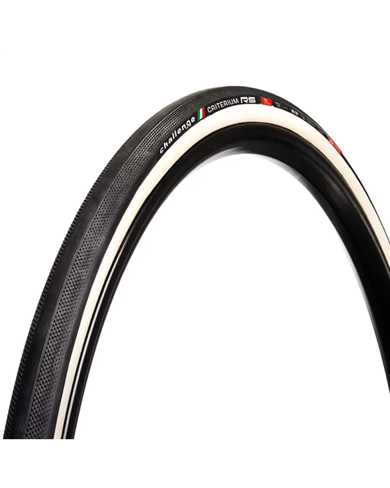 Challenge Tubolare Criterium RS Team Edition - 700X25, Smart Prime, 350 TPI, Nero/Bianco