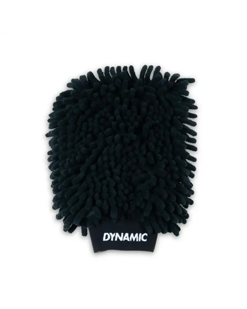 Dynamic Bike Care Guanto in Microfibra per La Pulizia della Bicicletta - Nero