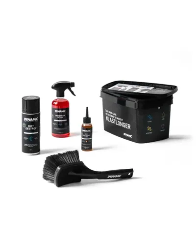 Dynamic Bike Care 4-Piece Bike Care KIT - Quick 'N Dirty Bio