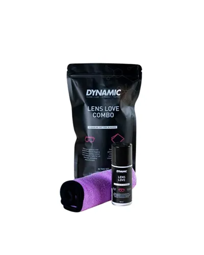 Dynamic Bike Care Lens Cleaning Kit with Cloth - Lens Love Combo
