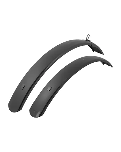 Easy Plastic Fenders Set MTB Bike - 29+, Black