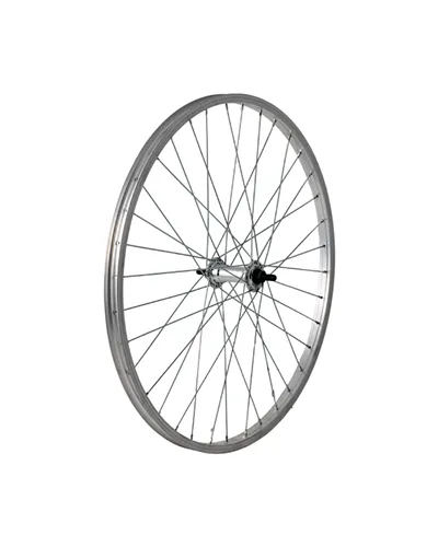Easy Front Wheel MTB/Touring 24X1,75 - Axle 3/8, Bearing, Alluminium Hub, Alu Rim (Nuts Not Included)