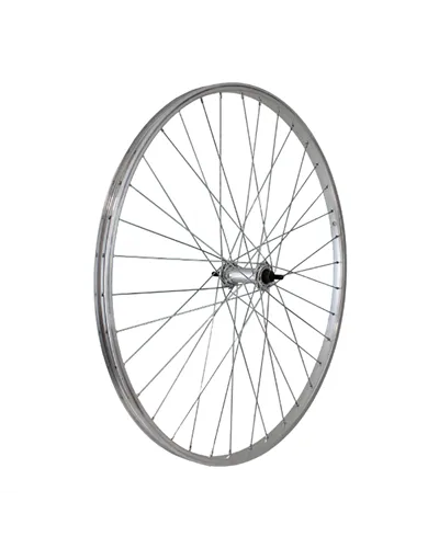 Easy Front Wheel Holland 26X1 3/8 - Axle 5/16, Bearing, Alu Hub, Alu Rim (Nuts Not Included)