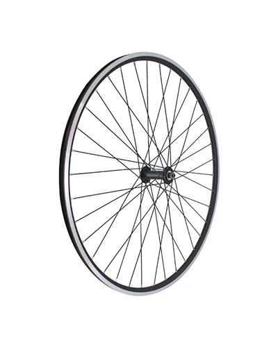 Easy Ruota Anteriore Road - Anteriore Nera con QR