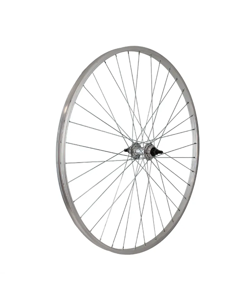 Easy Rear Wheel Threaded City 28X1 5/8 - Axle 3/8, Bearing, Alu Hub 1S, Alu Rim (Nuts Not Included)