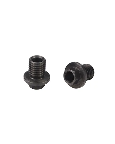 Elvedes Compression Flange Bolt for Shimano - M9X1.25, Black (2 pcs)