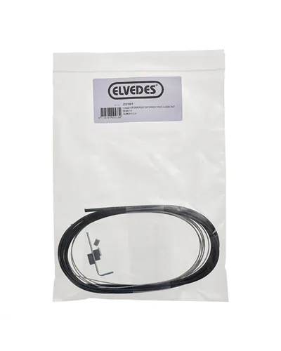 Elvedes Cable Kit for Dropper Post/Remote Lockout (Excludes Remote) - Black