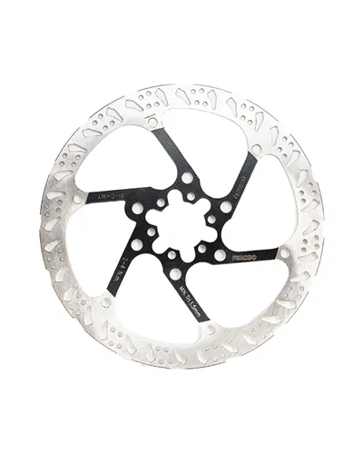 Ferodo Disc Rotor 6-bolts Off-Road Thickness 2 mm - 203 mm, Silver & Black