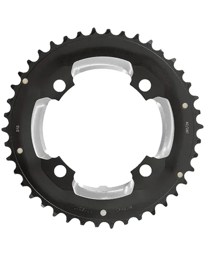 FSA Chainring e-Bike BCD 104 mm 4-Bolts 2 X 11S - 38 T Black, WB419