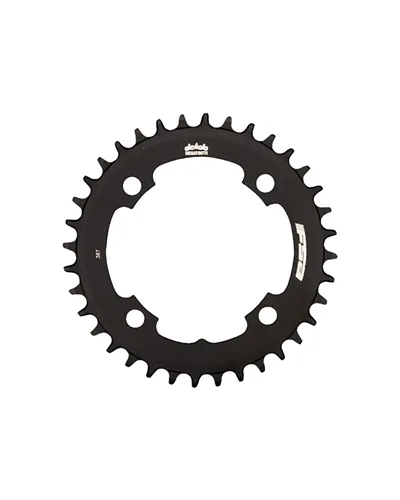 FSA Corona e-Bike Megatooth Acciaio BCD 104 mm 4-Fori 1 X SH12V - 34 D, Nero, WB494