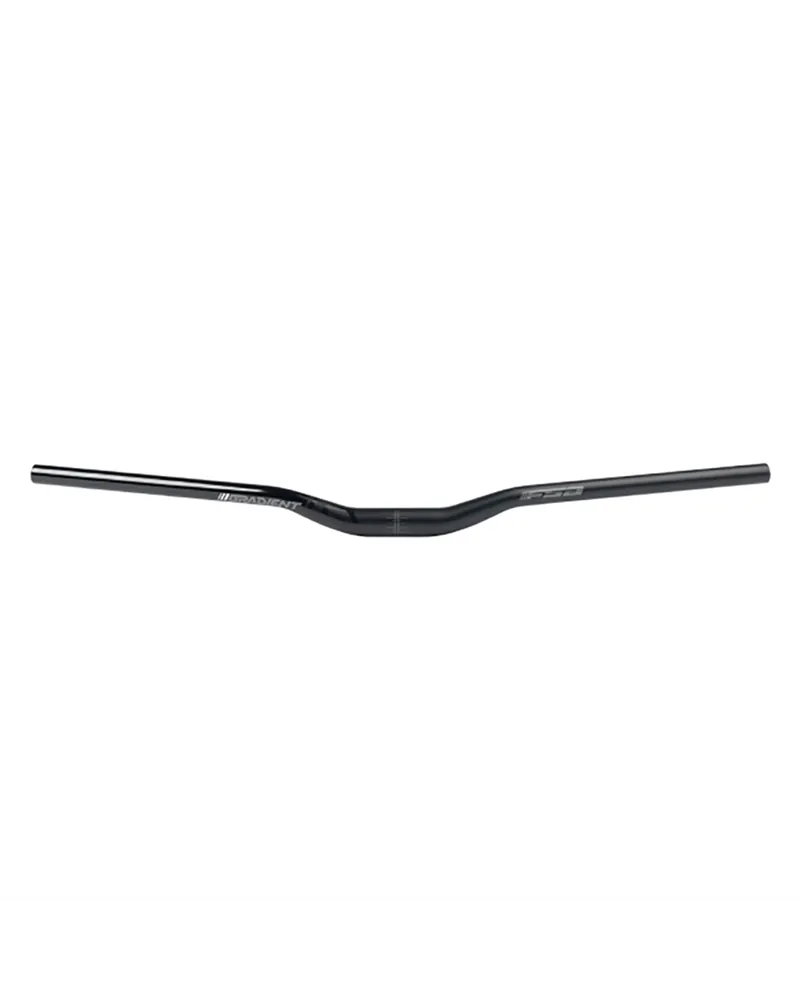 FSA Manubrio Gradient 31,8 Riser B5 - 800 mm, Nero, Rise 25 mm