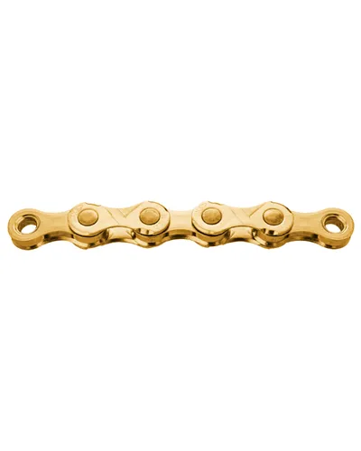 KMC Chain E12 TI-N 12S - 130 Links, Gold