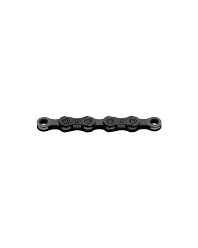 KMC Chain X12 Waxed Blacktech 12V - 126 Links, Black, WAx Coating