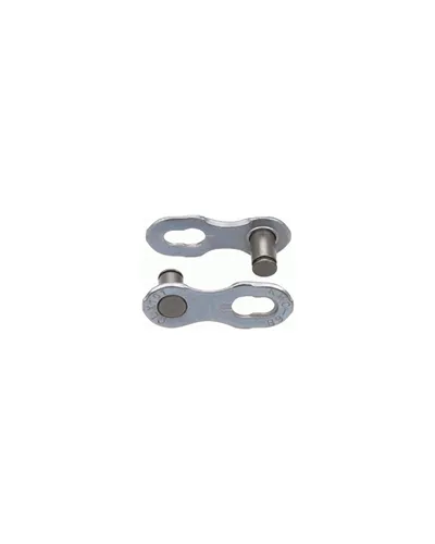 KMC Missing Link Not Reusable 1S - 101NR EPT Anti-Rust, Silver (2 Pair)
