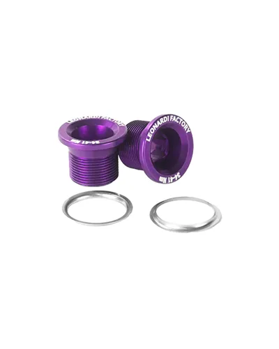 Leonardi Racing Pairs Of Capo Bolts - Purple