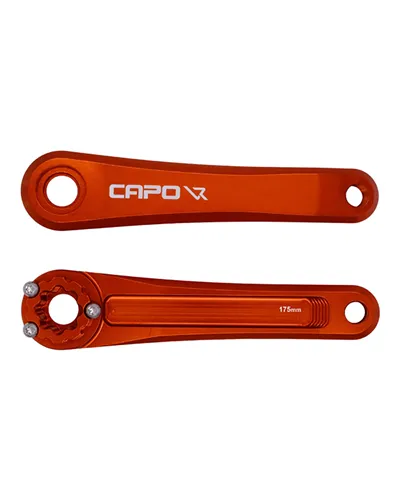 Leonardi Racing Capo 3 Crank Orange - 175 mm (without: Axle, Bolts and Lockring)
