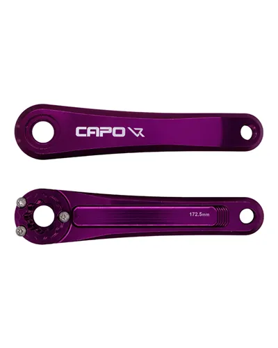 Leonardi Racing Capo 3 Crank Purple - 172,5 mm (without: Axle, Bolts and Lockring)