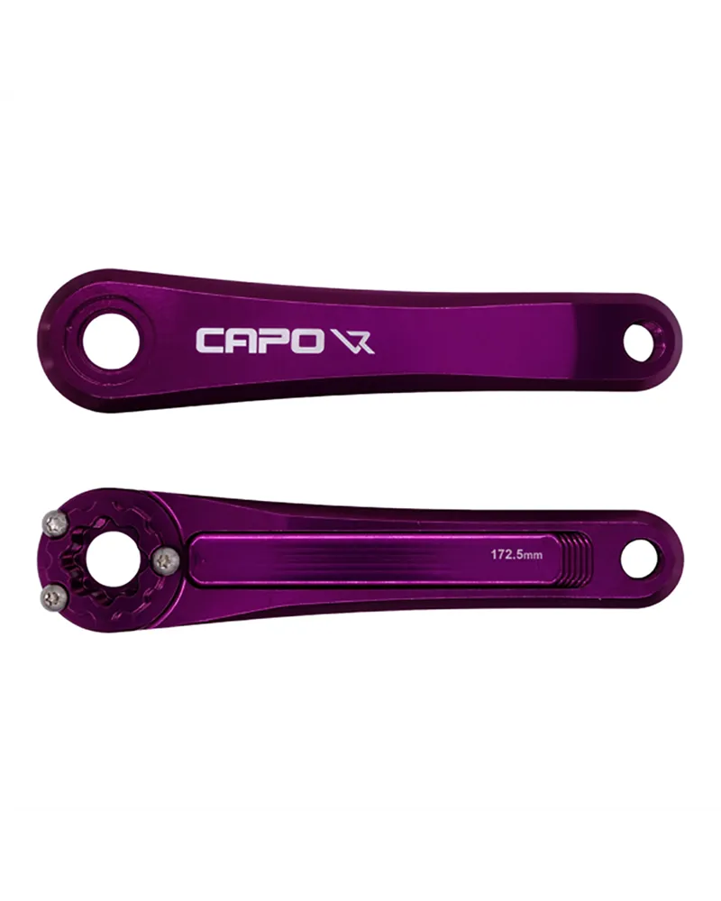 Leonardi Racing Capo 3 Crank Purple - 172,5 mm (without: Axle, Bolts and Lockring)