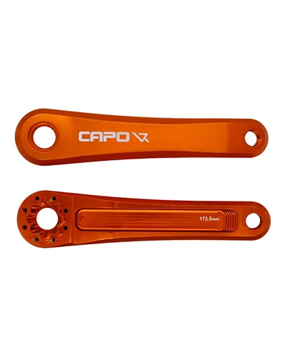 Leonardi Racing Coppia Pedivelle Capo 8 Arancio - 172,5 mm
