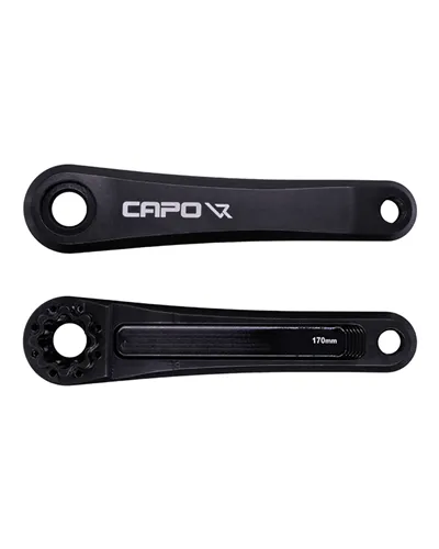 Leonardi Racing Coppia Pedivelle Capo 8 Nero - 170 mm