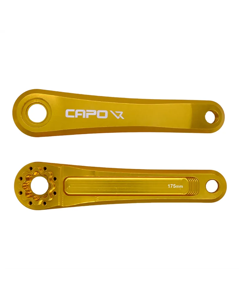 Leonardi Racing Coppia Pedivelle Capo 8 Oro - 175 mm