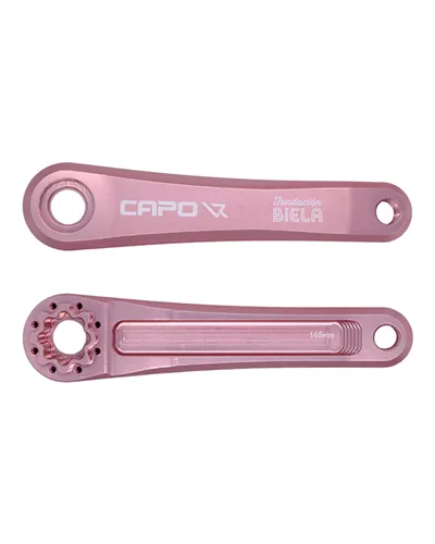 Leonardi Racing Coppia Pedivelle Capo 8 Rosa - 165 mm