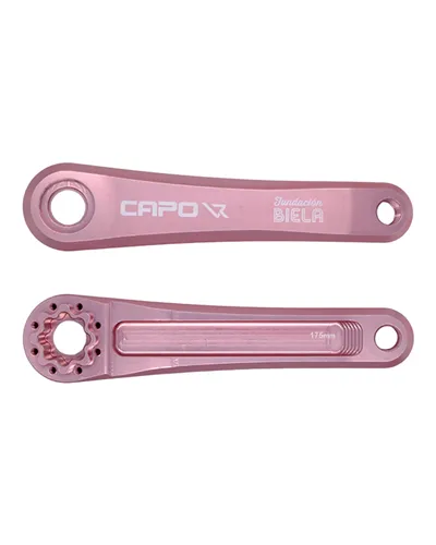 Leonardi Racing Capo 8 Crank Pink - 175 mm (without: Axle, Bolts and Lockring)