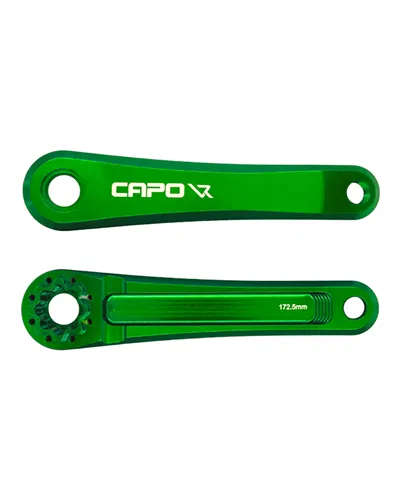 Leonardi Racing Coppia Pedivelle Capo 8 Verde - 172,5 mm