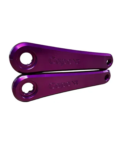 Leonardi Racing Coppia Pedivelle Capo 8 Viola - 160 mm