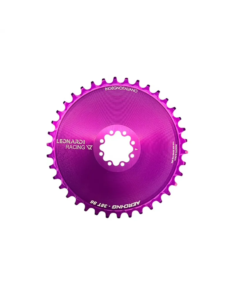 Leonardi Racing Corona Aero CX/Gravel Sram 8 Fori 1X 11/12V - 38 D, Viola