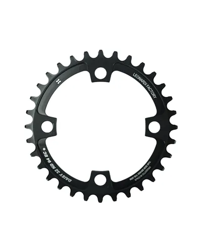 Leonardi Racing Chainring Daisy BCD 94 4 Holes 1X 11/12V - 30 T Black
