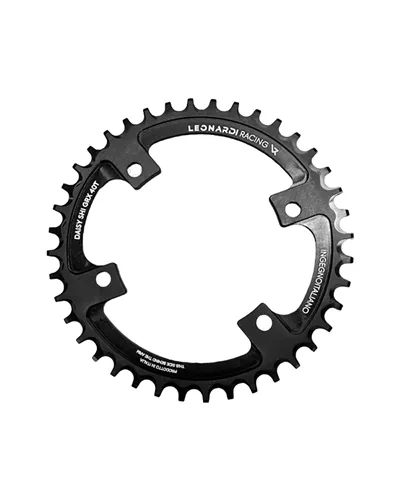 Leonardi Racing Chainring Daisy Shimano GRX BCD 110 4 Holes 1X 11/12V - 40 T Black