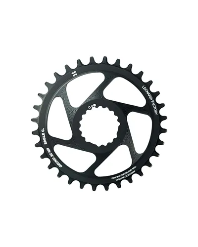 Leonardi Racing Chainring Gecko Cannondale Direct Mount 1X 11/12V Offset 6 mm - 32 T Black