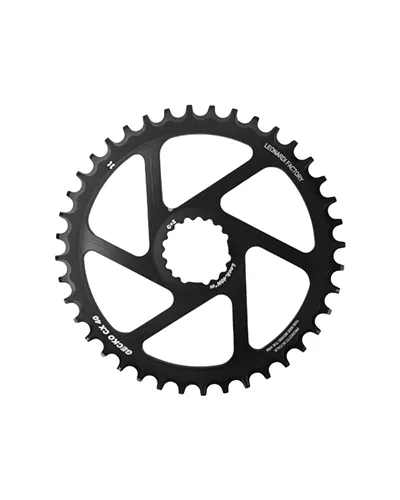 Leonardi Racing Chainring Gecko CX/Gravel Cannondale Direct Mount 1X 11/12V - 42 T Black
