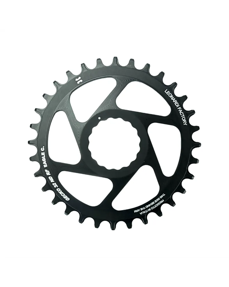 Leonardi Racing Corona Gecko Race Face Cinch Direct Mount 1X 11/12V - 36 D, Nero