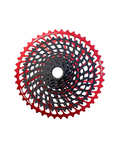 Leonardi Racing Cassetta General Lee 951 12V - 9-51 D, Rosso, Sram XD