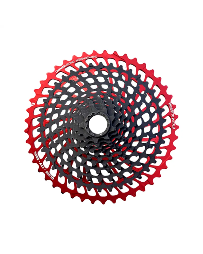 Leonardi Racing Cassetta General Lee 951 12V - 9-51 D, Rosso, Sram XD