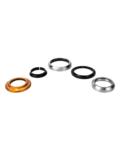 Leonardi Racing Tapered 1-1/5 1-1/8 Headset - Orange