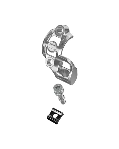 Magura Handlebar Clamp Shiftmix - 3 for Sram Matchmaker Shifters, Left, Silver