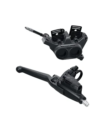 Magura Freno a Disco Clara Pro - Destro, Leva 4 Dita con Sfera, Nero