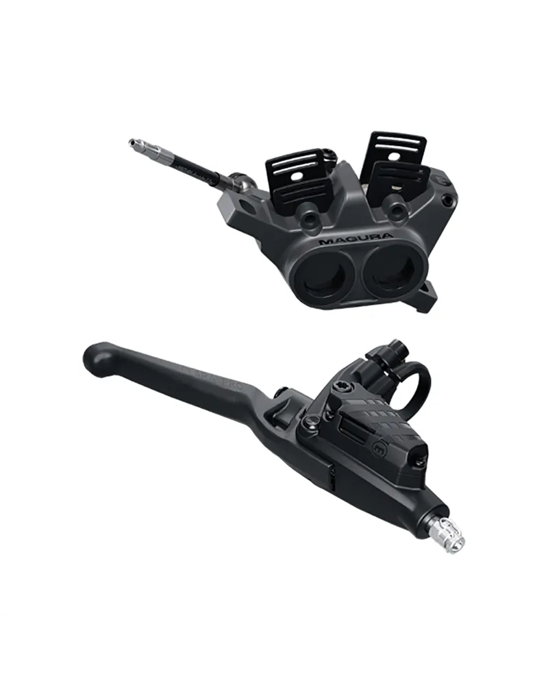 Magura Freno a Disco Clara Pro - Destro, Leva 4 Dita con Sfera, Nero