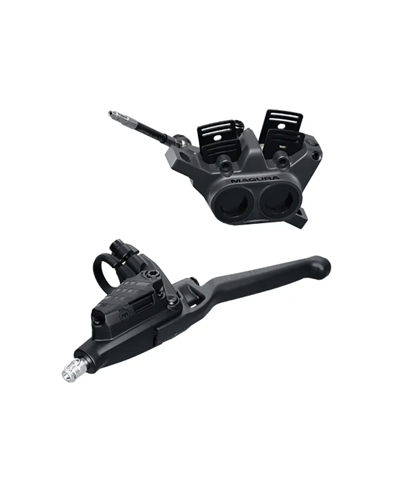 Magura Freno a Disco Clara Pro - Sinistro, Leva 4 Dita con Sfera, Nero