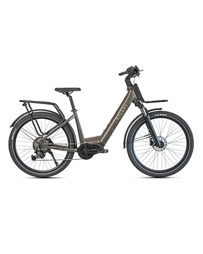 Myland Big Handy SUV 27.5" 8sp e-Bike Oli Sport 602Wh Size 46, Chameleon Brown