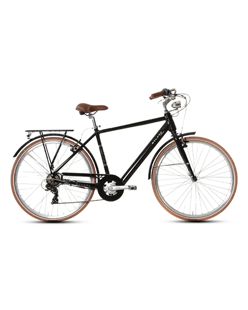Myland Rudy 28" 7v e-Bike 378Wh Taglia 52, Nero Classic