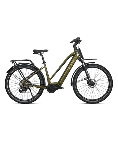 Myland Volterra X 27.5" 8sp e-Bike Oli Sport 602Wh Size 46, Extreme Green