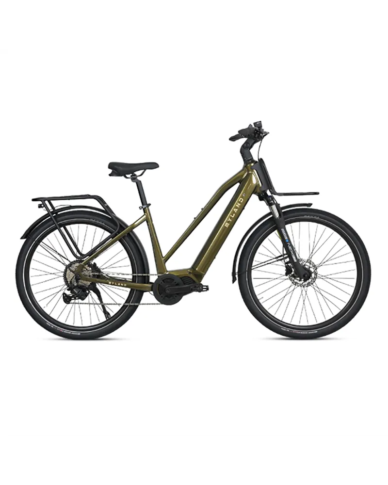 Myland Volterra X 27.5" 8v e-Bike Oli Sport 602Wh Taglia 46, Extreme Green