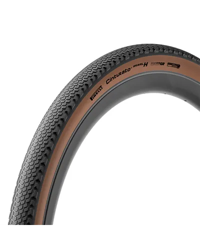 Pirelli Tyre Cinturato Gravel H High Performance Line, Made In Italy - 700X45, Black Brown (Classic)